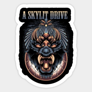 A SKYLIT BAND Sticker